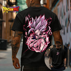 Bandai | Dragon Ball Z Beast Gohan Burst T-Shirt American Street Retro Short Sleeve Y2K Trend Style Mens Womens Loose Large Size Top