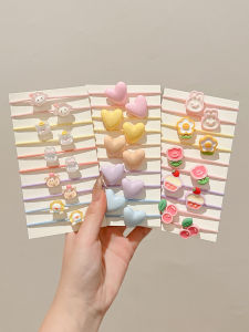 High Elasticity Thumb Hair Ties for Girls Childrens Hair Bands Baby Headwear Non-Damaging Hair Elastic Girls Hair Accessories