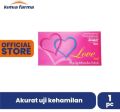 Tes kehamilan love. 