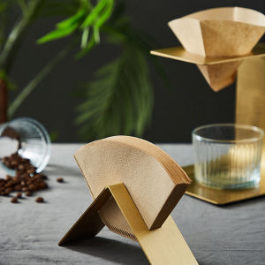 Hand brewed moka pot coffee filter paper tea filter bag food grade disposable V01V02 coffee filter paper