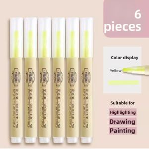 deli | Colorful Highlighter Marker Student Use Large Capacity