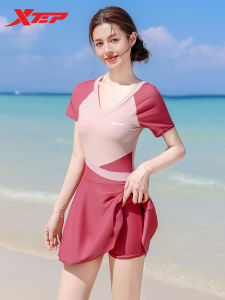 XTEP | Slimming Tummy Conceal Conservative One-Piece Swimsuit