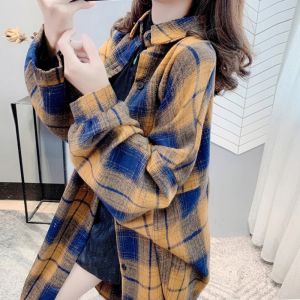 Design Sensibility Checkered Womens Shirt