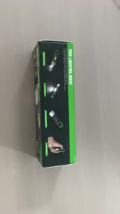 LED Flashlight Type-C Rechargeable Aluminum Alloy Telescopic Zoom Mini Portable Torch for Home Outdoor Camping Emergency Use