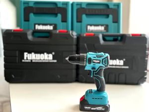 FUKUOKA BRUSHLESS MOTOR DUAL SPEED 10mm CORDLESS IMPACT DRILL HEAVY DUTY