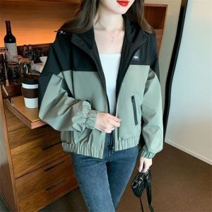 Womens Casual Loose Breathable Sun-Protective Jacket High-End Feel Summer New Style Korean System Lightweight Polyester Fiber