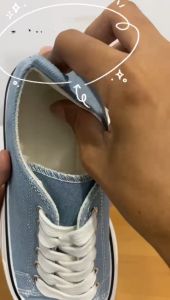 Sepatu Sneakers Kanvas Wanita Premium Import   W301  Sepatu Wanita Kekinian  Import  Sneaker Kanvas Wanita Kasual (+Box) Import