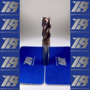 ราคาโปรโมชั่น Early Bird  เอ็นมิลคาร์ไบด์ บูลโนส R1 แข็ง55HRC 4ฟัน กัดเหล็ก Bullnose  R1 (Ø8–Ø12)