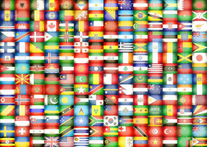 500/1000/1200/2000PCS Puzzle Fun World Flags Map Educational Canvas Painting For Kids Room Decor Family Game Brain Teaser Toy