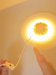 Smart LED Strip Lights USB LED Backlight Hand Scan Switch Sensor Tape Diode Lights for Room Christmas Party Kitchen Decorations
