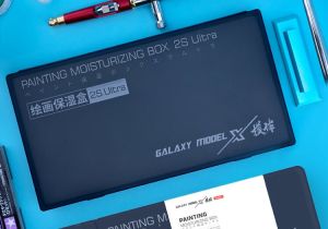 กล่องใส่ซิการ์ภาพวาด2S Uitra พร้อมสติ๊กเกอร์ระบายสีเครื่องมือระบายสีแบบจำลองสติ๊กเกอร์แปรงสี T12A14 T12A13สำหรับโมเดลกันดั้ม DIY สีน้ำอะคริลิคอุปกรณ์เครื่องมืองานอดิเรก