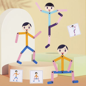 Kids Montessori Toys Fine Motor Training Early Learning Education DIY Shape Matching Puzzle Educational Toys For Children