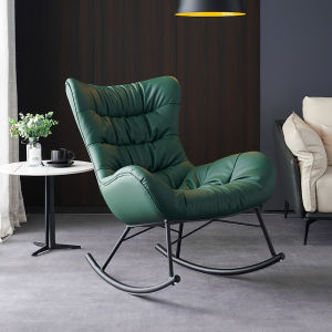 Light Luxury Rocking Chair Recliner Adult Balcony Leisure Chair Household Single Sofa Northern Europe Snail Chair Internet Celebrity Easy Chair