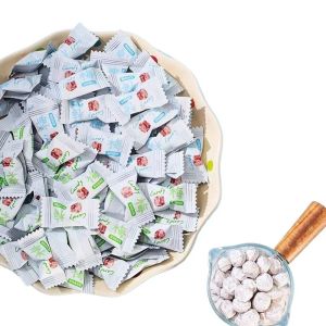 Individually Packaged Sour Plum Sugar Coated Tablets Leisure Snack  Mint Taste Delicious Plum Sweet And Sour Loose Candy