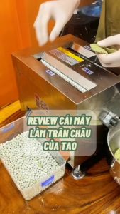 Máy làm trân châu Máy làm viên hoàn inox hoàn toàn ST106 size 10mm