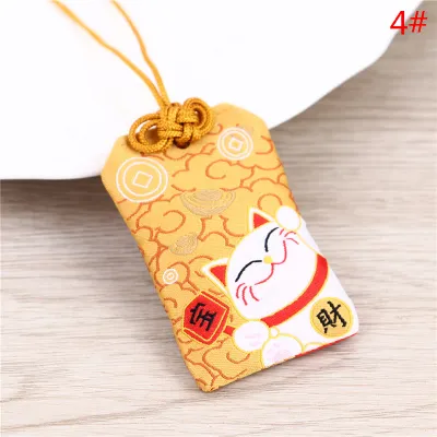 1pc Lucky Japanese Prayer Omamori Pray Fortune Beauty Health Guard Talisman Pendant