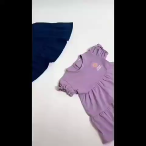 Owlakidz Kayla Dress - Baju Anak Perempuan Size 1–5 Tahun Cotton Combed 30s Bordir