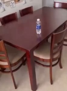 Bàn Ăn 6 Ghế Gỗ Cau Su Tự Nhiên - Bộ Bàn Ăn Cơm 1m6 + 6 Ghế