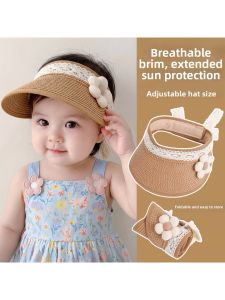 Kids Breathable Sun Hat Large Brim Lightweight All-match Summer Cap