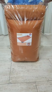 เสื่อผ้าโพลีขนาด3.5ฟุต / 3 ฟุต ยาว6.5ฟุต + หมอนกลาง ขนาด13 X 21 นิ้ว