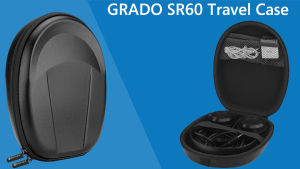 หูฟัง Geekria ร่วมกับ Grado SR325e SR80 SR80e SR80i SR60 SR60i SR60e RS2 RS1 ซึ่งเปลี่ยนแปลงเครื่องดื่มประกัน Hard Shell กระเป๋าเดินทางกระเป๋าเก็บสายใหม่ สำหรับสีดำ