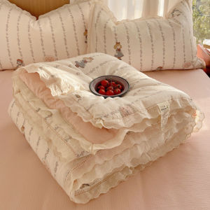 KAMONI | All-cotton Lace Double-layer Gauze Summer Blanket