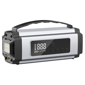 Car Inflator Emergency Power Bank with Jump Starter