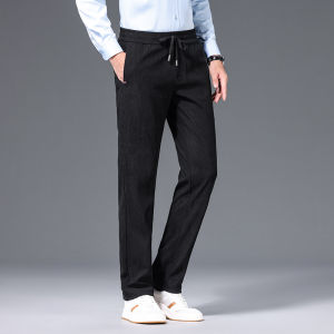 TUCANO | High-end Corduroy Mens Pants Autumn New Straight Leg Elastic Waist Sport Casual