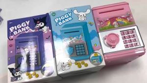 LAKOE Mainan Celengan Brankas Tabungan Anak Mini Lucu Sanrio ATM