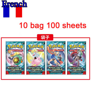 ~360P French Pokémon TCG: Ecarlet & Violet Etsncelles Astral Radiance Obsidian Flames Booster Box Pokémon Cards Game 36 Pack Box