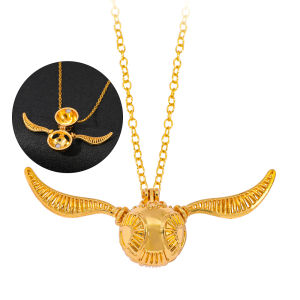 1 Mặt Dây Chuyền Golden Snitch Phụ Kiện Cosplay Nữ Trang Sức Phim Hoạt Hình Hợp Kim Kẽm Hình Con Vật Mặt Dây Chuyền Thời Trang Quà Tặng