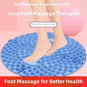 Circular Magnetic Therapy Foot Bottom Massage Pad Super Pain Fitness Sports Yoga Equipment Mat Pressure Point Stimulator