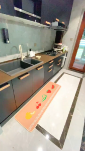 พรมปูพื้น พรมเช็ดเท้าห้องครัว พรมเช็ดเท้า เป็นมิตรกับสิ่งแวดล้อม มีสุขภาพดี และไม่มีกลิ่น