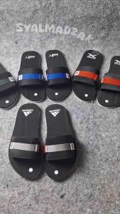 SANDAL SLOP PRIA TERBARU KEREN LIST WEBING SENDAL KOKOP CASUAL
