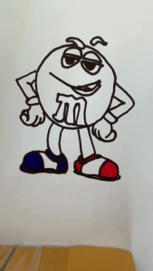 (1ด้าม) ปากกามาร์กเกอร์กันน้ำ ปากกาเขียนกล่องไปรษณีย์ ปากกา 2 หัว