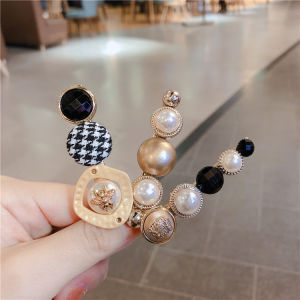 New Pearl Hair Clips Side Bangs BB Clamp: Fresh Out Fashion Accessories Pearl Hairpins Girls Love Hair Decorations