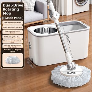 Joybos | Automatic Dewatering Rotating Mop Wet and Dry Dual Use