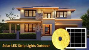 intelamp | Intelamp 10M 800 Đèn LED Đèn Dải Năng Lượng Mặt Trời Ngoài Trời Chống Nước Độ Sáng Cao Chiếu Sáng Sân Vườn Tuổi Thọ Pin 6000mAh