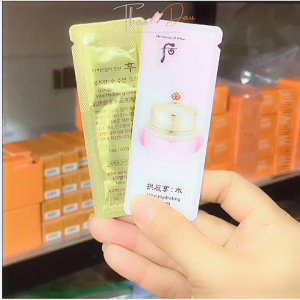 10 or 20 Gói kem cấp nước kiềm dầu ngăn lão hóa Whoo hồng Gongjinhyang Soo Vital Hydrating Cream 1ml