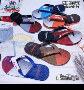 terbaru sandal newera untuk pria bahan karet