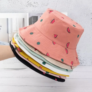 Fruit Hat Korean Cute OOTD High Quality Bucket Hat Summer Hat