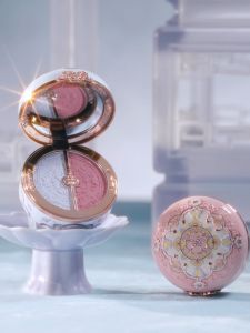 Flower Knows Butterfly Cloud Collar Collection Rouge Box Highlighting & Blush Duo Powder Brightening Auxiliary colors 6g matte 2-tone makeup