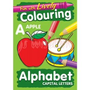 FUN WITH LIVELY COLOURING :ANIMALS | ALPHABET | NUMBERS 1-20 ACTIVITY COLOURING BOOK - PRESCHOOLS - MIND TO MIND