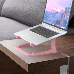 Ergonomic laptop stand with keyboard stand - portable desktop lift suitable for MacBook PC tablet - sturdy