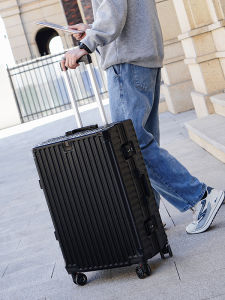 MANLVSHI | Multi-functional Password Lock Luggage With Front Hook