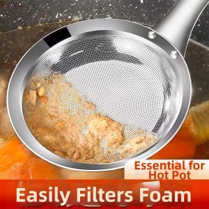 Oil Skimming Foam Strainer Spoon