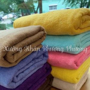 [XẢ HÀNG THANH LÝ ] Khăn tắm gia đình 35x75 40x80 60x120  Khăn 100% cotton sợi OE  Không xù lông thấm hút tốt