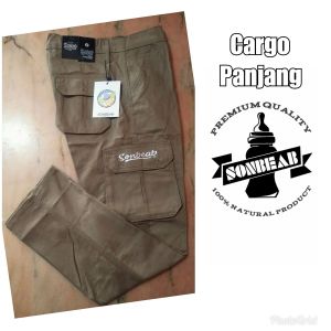 Celana Cargo Panjang Pria / Celana Panjang Cargo
