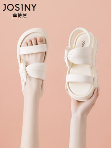 Josiny | Summer Bow Tie Flat Sandals