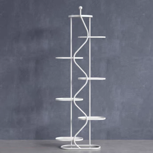 Thickened Iron Art Plant Stand Multi-Layer Floor-Mounted Balcony Storage Rack Living Room Potted Plant Stand Indoor Green Ivy Display Stand